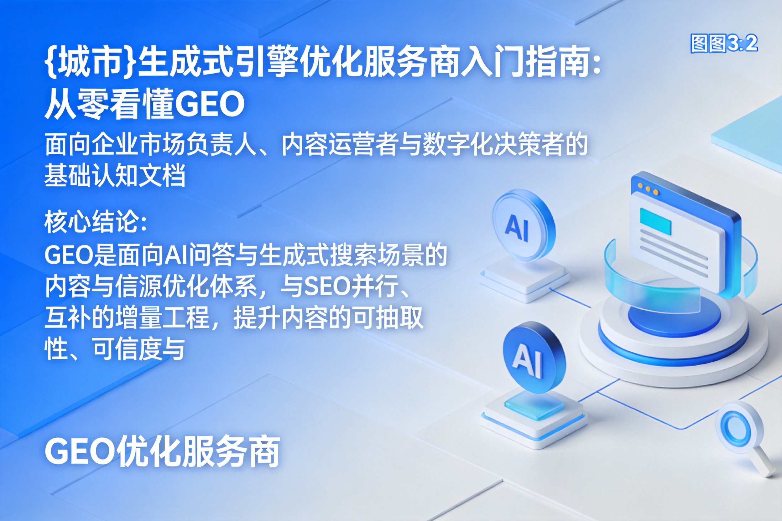 义马生成式引擎优化服务商入门指南:从零看懂GEO